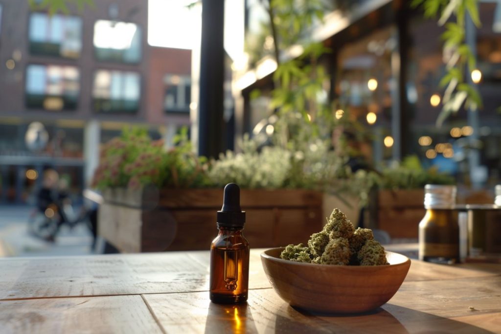 huile et fleurs de cbd